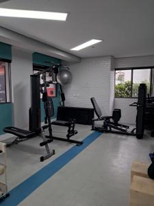 Estúdio moderno com vista para a Baía e o Cristo