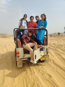 Desert night culture resort