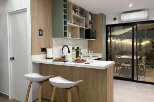 Tiny House con Piscina Privada, AC and Starlink