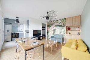 3bdr-4P family flat on the outskirts of Paris