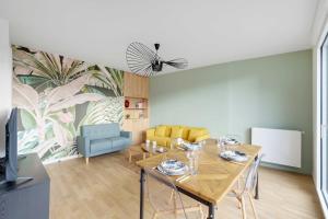 3bdr-4P family flat on the outskirts of Paris