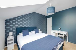 3bdr-4P family flat on the outskirts of Paris