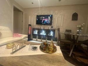 Appartement 2 chambres a coucher dans un residence securise au centre Mohamadia