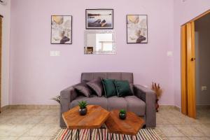 Modernes Studio-Apartment nur 650 Meter zum Strand mit Grill, Fitnessraum, Meerblick