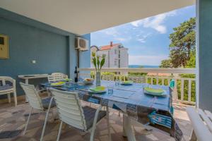 Großes Apartment nur 300 Meter zum Strand mit Meerblick und Waschmaschine