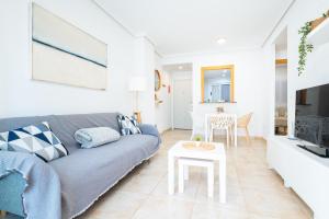 En playa de Marina Dor