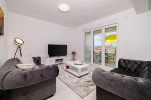 Ausgefallenes Apartment nur 650 Meter zum Sandstrand mit Meerblick