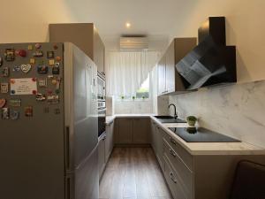 Modernes Ferienhaus in der Altstadt nur 180 Meter zum Strand mit Parkplatz, Grill, Klima