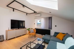 Moderne Penthousewohnung nur 180 Meter zum Strand mit herrlicher Dachterrasse