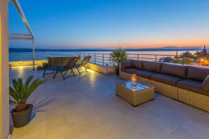 Atemberaubendes Apartment nur 100 Meter zum Strand mit Sauna, Rooftop, Meerblick