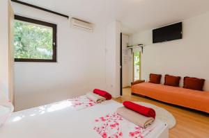 Hundefreundliches Apartment nur 580 Meter zum Strand mit BBQ-Bereich