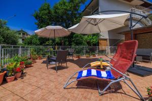 Hundefreundliches Apartment nur 300 Meter zum Sandstrand mit Meerblick