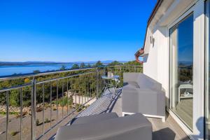 Helles Apartment mit atemberaubenden Meerblick bis zur Insel Krk
