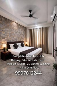 Flat in Rishikesh Cozy corner for couples & family