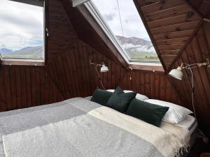 Riverside Dome cabin with skylight