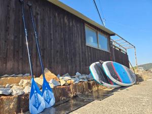 Remote Island MUJI Style Oceanfront Sauna Art injima naosima setouchi Private lodging