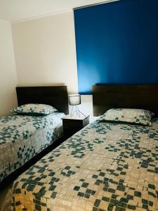 Apartment with a private backyard