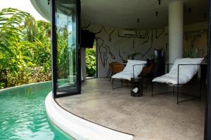 Unique Round Villa with Ocean View with private pool by Arthousebali, Uluwatu