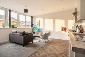 Modern 1 Bed Apartment in Central Wrexham