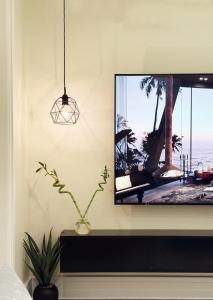 شقة انيقة بصالة وغرفة نوم