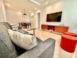 3 quartos, recepção 24h e garagem - Leblon