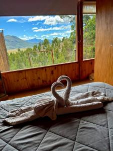 Casa Terraplen con tina privada y vista a la laguna