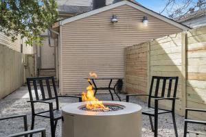 Shotgun home w fire pit & fenced yard