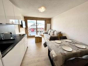 Studio cabine rénové aux Saisies pour 4 pers, terrasse - FR-1-594-339