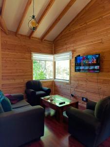 Cabaña en bosque nativo entre Villarrica - Pucón