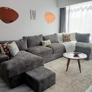 Elegantly and beautifully furnished two bedroom apartment with swimming pool children playing ground area and amazing scenic views