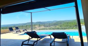 Villa "Le B" - Vue Exceptionnelle - Piscine Privée - Climatisation