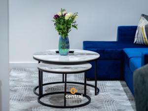 The Bond by CENTRAL SERVICED APARTMENTS - 2 Bedroom - Walk Away from City Centre & Universities - Sleeps 4 - 3 x Double Beds - Smart TVs inRooms - Short Term Stays Welcome - Walk away from Train & Bus Station - Short Stay Favourite