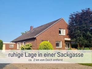 Ferienhaus Robbenglück in Tossens ideal für Familien und Freunde - 2 Hunde ohne Aufpreis