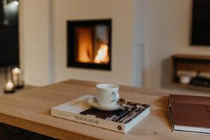 Strandgrau - mit Sauna, Kamin und Terrasse