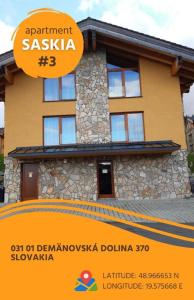 Chalet Jasná Wellness Apartment Saskia jacuzzi & sauna