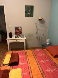 Chambre lit double hauteurs de Toulon