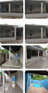 Casa grande com piscina