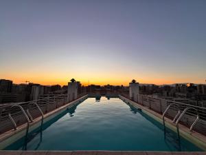 Vista a la cordillera a pasos de Barrio Italia