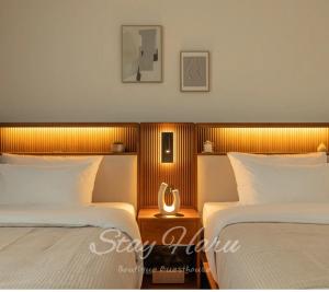 Stay Haru 신규오픈 할인#고급숙소#호텔침대#지하철도보4분#Hongdae 1정거장 #Kpop방송국 인접