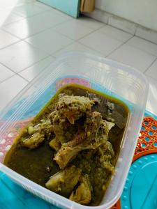Gulai Itiak Lado Ijau Iyak Gean
