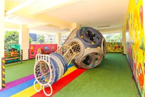 celestial suites apartment with heated swimming pool well equipped gym ample parking space children playing ground and relaxing rooftop with amazing scenic views