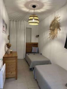Appartement T3 avec piscine et accès direct à la plage