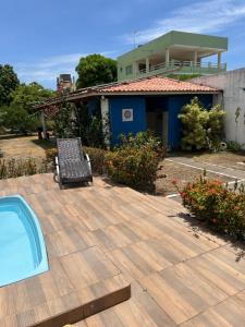 House facing the Jacuípe River