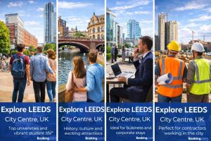 Prime Leeds- Spacious Cinema apartment