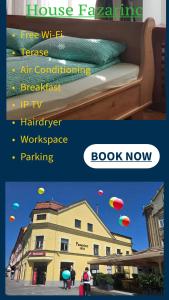 Apartments Fazarinc with parking, wellness and city store in the center of Celje