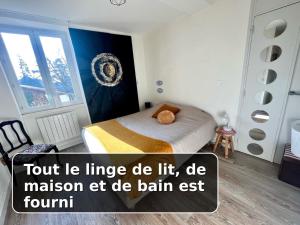 Le Cosy, Rives Entre Lyon et Grenoble, lit Queen 160, 4 pers, Calme côté jardin