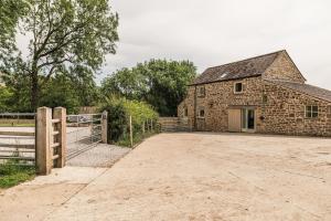 Riverside dairy in the Peak District national park