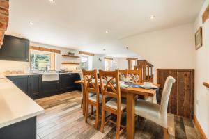 Riverside dairy in the Peak District national park