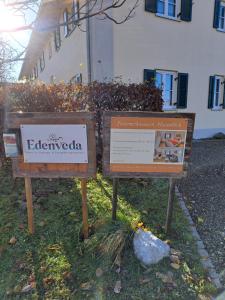 Natur-Oase am Radweg, Ferienwohnungen Allgäublick