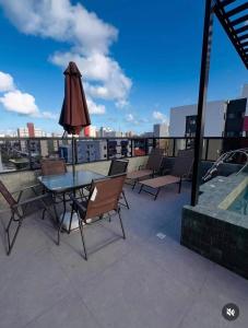 Flat a 700m da praia pra curtir o melhor pôr do sol da Paraíba